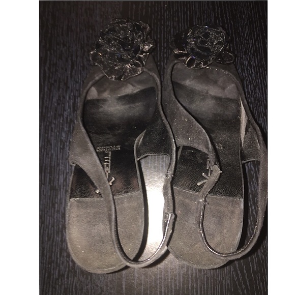 Kimel Design Studio Slingback Heels..Sz: 6...Black - Picture 2 of 4